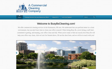 busybscleaning.com screenshot