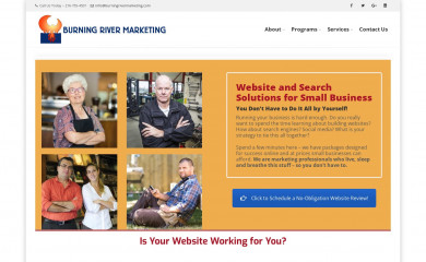 burningrivermarketing.com screenshot