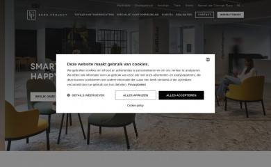 buroproject.be screenshot