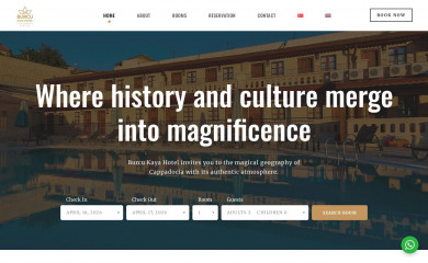 burcukayahotel.com screenshot