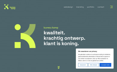 https://www.bureaukamp.nl screenshot