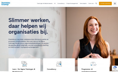 bureautromp.nl screenshot