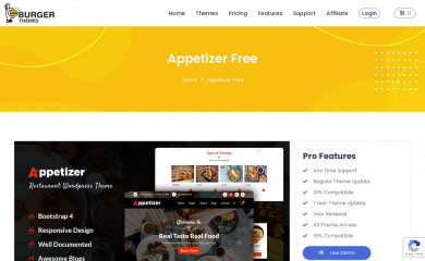 Appetizer screenshot