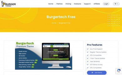 Burgertech screenshot