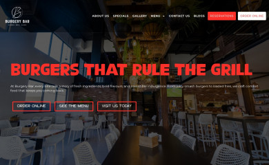 burgerybar.com.au screenshot