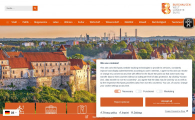 burghausen.de screenshot