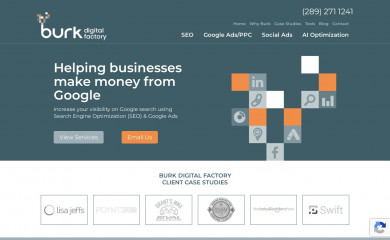burkdigitalfactory.com screenshot