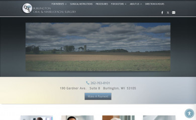 burlington-oralsurgery.com screenshot