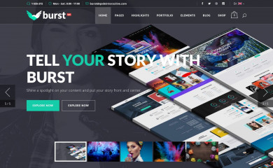 Burst screenshot