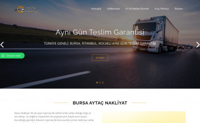 bursaaytacnakliyat.com screenshot