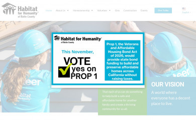 buttehabitat.org screenshot