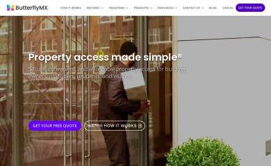 butterflymx.com screenshot