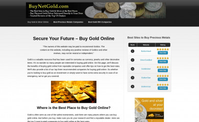 buynetgold.com screenshot