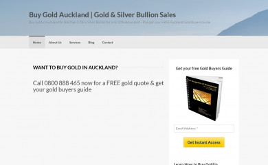 buygoldauckland.co.nz screenshot