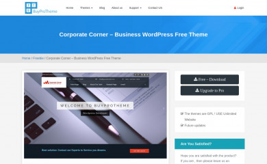 corporatecorner screenshot
