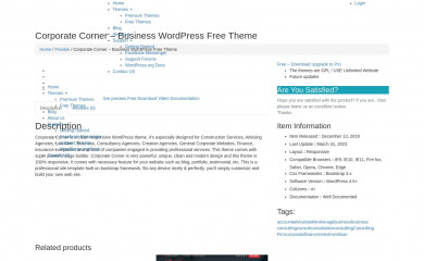 https://www.buyprotheme.com/product/corporatecorner screenshot
