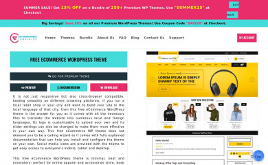 Ecommerce Solution screenshot
