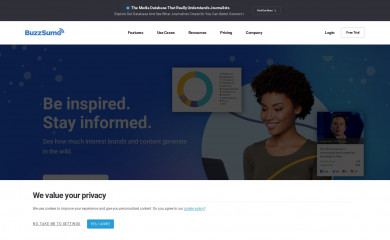 buzzsumo.com screenshot