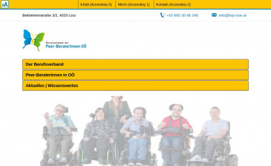 bvp-ooe.at screenshot