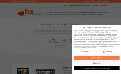 https://www.bx-software.de screenshot