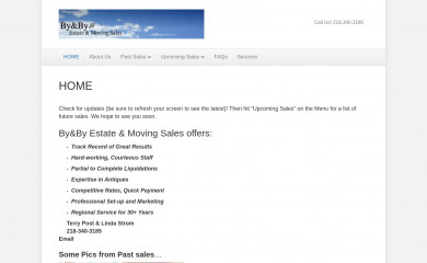 by-and-by-estate.com screenshot