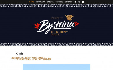 bystrina.sk screenshot