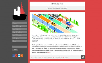 bystrickeveci.sk screenshot