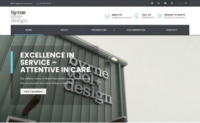 byrne-tool.com screenshot