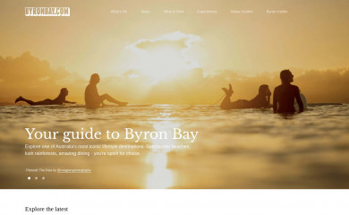 byronbay.com screenshot