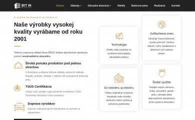 byt-in.sk screenshot