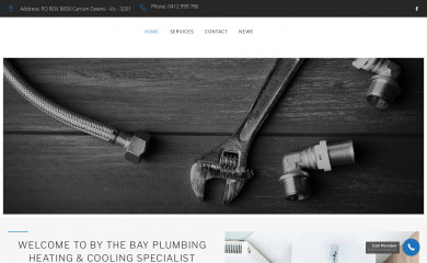 bythebayplumbing.com.au screenshot