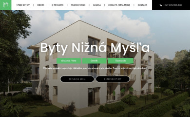bytymysla.sk screenshot