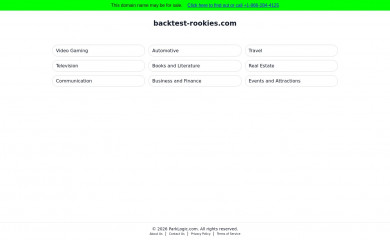backtest-rookies.com screenshot