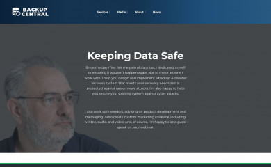 backupcentral.com screenshot