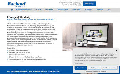 http://www.backauf.de/internetauftritt/ screenshot