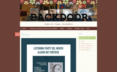 backdoor.torino.it screenshot