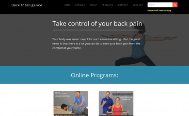 backintelligence.com screenshot