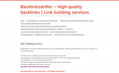backlinksdriller.com screenshot