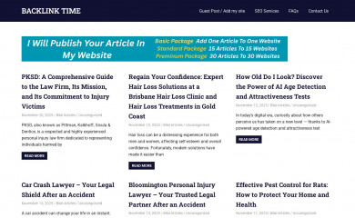 backlinktime.com screenshot