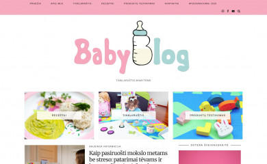 babyblog.lt screenshot