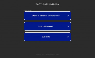 babylovelyinu.com screenshot