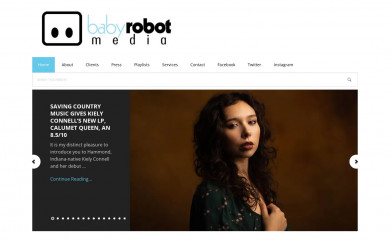babyrobotmedia.com screenshot