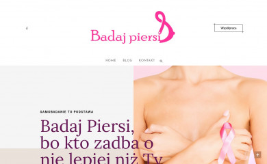 badajpiersi.pl screenshot