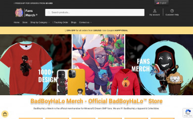 badboyhalostore.com screenshot