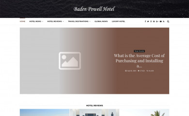 badenpowellhotel.com.au screenshot