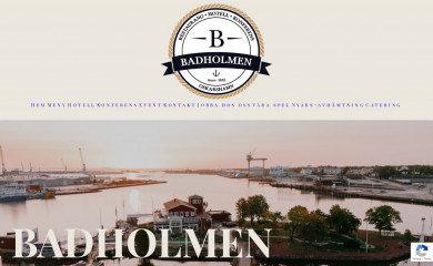 badholmen.se screenshot