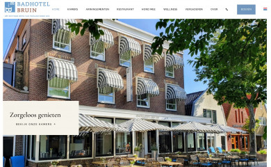 badhotelbruin.nl screenshot
