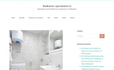 badkamer-specialisten.nl screenshot