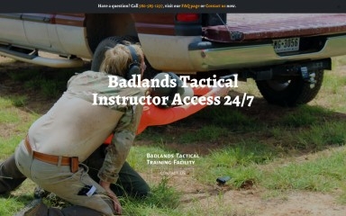 badlandstactical.org screenshot