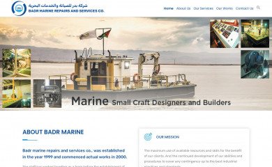 badrmarine.com screenshot